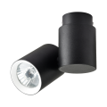 Reflektorek regulowany czarny z białym pierścieniem BOSTON do salonu GU10 LP-741/1W BK/WH Light Prestige