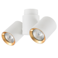 Reflektor Boston 2 biały ze złotym ringiem ruchomy LP-741/2W WH/GD Light Prestige