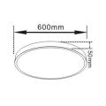 Plafon LED Rapido 60cm biały LP-433/1C L WH Light Prestige
