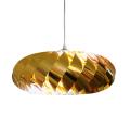 Lampa wisząca JET złota do nowoczesnego salonu LP-023/1P GD Light Prestige
