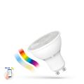 ŻARÓWKA SMART LED 5W ściemnialna 480lm 2700-6500K RGB GU10 WOJ+14415 SPECTRUMLED