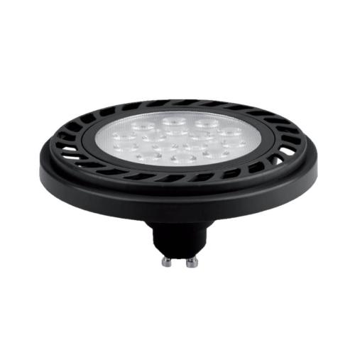 Żarówka ES111 GU10 czarna LED 9W 3000K plastik Light Prestige