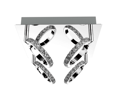 Lampa sufitowa plafon Carrara 4 LP-1864/4C Light Prestige