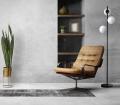 Nowoczesna lampa podłogowa czarna DORADO z mlecznymi szklanymi kloszami LP-002/3F BK Light Prestige