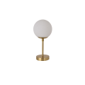 Nocna lampka DORADO złota z szklaną kulą LP-002/1T S Light Prestige