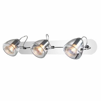 Kinkiet Dalia 3 srebrny/ transparentny LP-763/3W Light Prestige