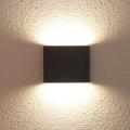 Elewacyjny kinkiet SAPRI IP54 czarny góra dół LED barwa naturalna LP-1556/1W BK Light Prestige