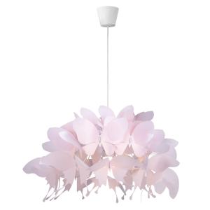 Lampa wisząca FARFALLA klosz z różowych motyli do pokoju dziewczynki LP-MD088-3439A/1P RÓŻOWY Light Prestige