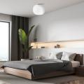 Plafon lampa sufitowa JUKON szklany biały do sypialni LP-052/1C Light Prestige