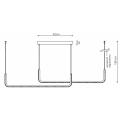 Lampa wisząca MALAWI LED z dwoma podwieszanymi poprzeczkami LP-1015/2P Light Prestige