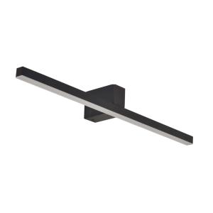 Czarny kinkiet NEVADA z wbudowanym LED nad lustro łazienkowe LP-778/1W L BK Light Prestige