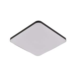 Plafon kwadratowy BABILON zintegrowany LED 4000K 33cm biało czarny LP-335/1C S 4BK square Light Prestige