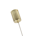 Nowoczesna lampa wisząca VAKU LED 4000K z kryształowymi kulami LP-719/2P GD Light Prestige
