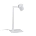 Lampa biurkowa minimalistyczna SNOW biała do czytania na GU10 LP-731/1T WH Light Prestige