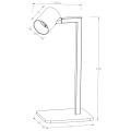 Lampa biurkowa minimalistyczna SNOW biała do czytania na GU10 LP-731/1T WH Light Prestige