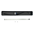 Listwa sufitowa czarna ANILLO z czarno złotymi reflektorkami do salonu LP-770/3W BK Light Prestige