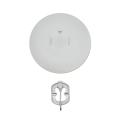 Plafon VEGAS 30cm biały z IP54 do salonu i łazienki, barwa neutralna LP-550/1C S 4WH Light Prestige