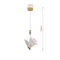 Lampa dekoracyjna wisząca z serii MARIPOSA do eleganckiego salonu LED LP-1715/1P Light Prestige