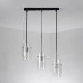 Klasyczna lampa wisząca z ozdobnymi szklanymi kloszami SAVONA 3xE27 LP-707/3L Light Prestige