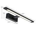 Kinkiet LED ISLA nad lustro w łazience czarny CCT IP44 GS-LWB-12W BK Light Prestige
