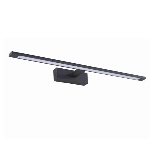 Minimalistyczny kinkiet ledowy nad lustro ISLA zmienna barwa czarny GS-LWB-20W BK CCT Light Prestige