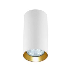 Nowoczesna tubka natynkowa MONACOR 13 cm biała nad blat stołu LP-232/1D - 130 WH/GD Light Prestige