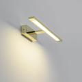 Kinkiet ISLA złoty średni z IP44 3000K nad lustro w łazience GS-LWB-12W/3 GOLD Light Prestige