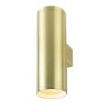 Złoty minimalistyczny kinkiet TORRE góra-dół na 2xGU10 do przedpokoju LP-108/1W GD Light Prestige
