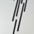 Lampa wisząca LUNGO z siedmioma czarnymi tubami na G9 LP-894/7P BK Light Prestige