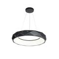 Lampa wisząca REUS z nowoczesnym źródłem LED 4000K do salonu LP-8069/1P LED BK Light Prestige