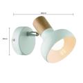 Kinkiet w formie reflektorka Arezzo do skandynawskich wnętrz na E14 LP-1420/1W WH Light Prestige