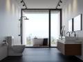 Kompletny zestaw szynowy STORM SET czarny 1 fazowy z czterema reflektorkami LP-733 SET BK Light Prestige