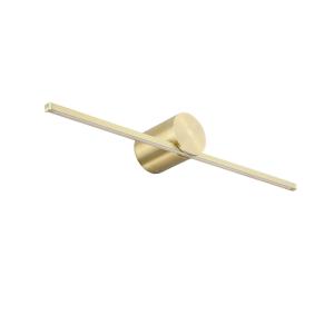 Złoty kinkiet łazienkowy nowoczesny LED barwa ciepła nad obraz lustro MODERN SLIM LP-777/1W M GD Light Prestige