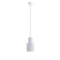 Lampa wisząca z minimalistycznym białym kloszem tubą z serii TOKIO na GU10 LP-787/1P L WH Light Prestige