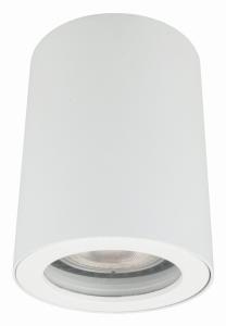 Tuba natynkowa klasyczna na GU10 Faro biała do łazienki IP65 LP-6510/1SM WH Light Prestige