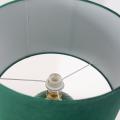 Lampka sypialniana TAMIZA w stylu glamour z zielonym kloszem LP-1515/1T big green Light Prestige