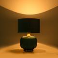 Lampa stołowa TAMIZA luksusowy akcent do sypialni z abażurem na E27 LP-1515/1T small green Light Prestige