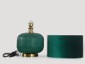 Lampa stołowa TAMIZA luksusowy akcent do sypialni z abażurem na E27 LP-1515/1T small green Light Prestige