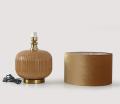 Stołowa lampa TAMIZA w złotym wydaniu glamour LP-1515/1T small gold Light Prestige
