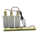 Lampa wisząca na złotej podsufitce TIRANA nad stół w kuchni LP-945/3L WH Light Prestige