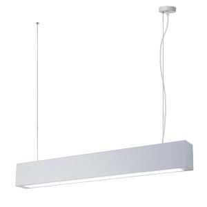 Lampa wisząca IBROS LED barwa ciepła 18W nowoczesna biała LP-7001/1P 20 WH-63 18 CCT Light Prestige