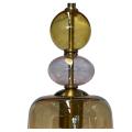 Lampa TROPEA nowoczesny szklany klosz Bursztynowo-różowy na E27 LP-2004/1P S AM Light Prestige