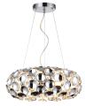 Chromowana lampa wisząca FERRARA do salonu 3xE14 LP-17060/3P Light Prestige