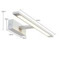 Kinkiet ścienny Isla średni 4000K 1xLED biały IP44 GS-LWB-12W WH GS-LWB-12W WH Light Prestige