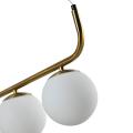 Lampa wisząca poprzeczna ALISA z szklanymi kulami nad blat LP-005/3L GD Light Prestige