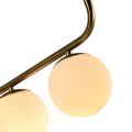 Lampa wisząca poprzeczna ALISA z szklanymi kulami nad blat LP-005/3L GD Light Prestige