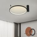 Lampa sufitowa plafon czarny RING S LED CCT do nowoczesnego salonu LP-909/1C S BK CCT Light Prestige