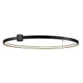 Lampa sufitowa RING LED czarny zmienna barwa do holu LP-909/1C L BK CCT Light Prestige