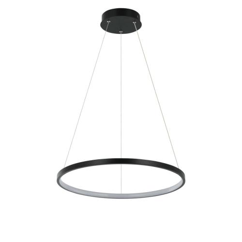 Lampa wisząca RING LED Ø40cm nad stolik kawowy LP-909/1P S BK CCT Light Prestige