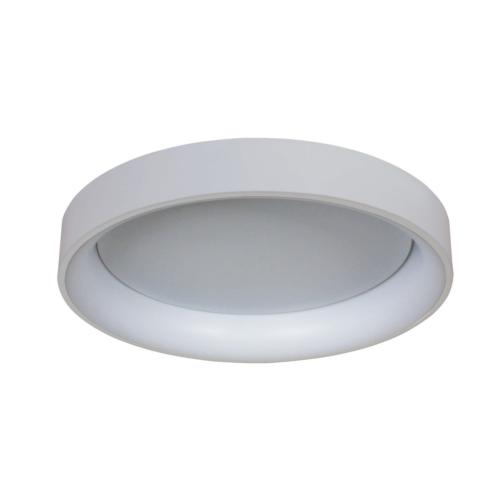 Plafon LED do sypialni biały GEORGIA 60cm regulacja barwy światła  LP-049/1C WH CCT Light Prestige